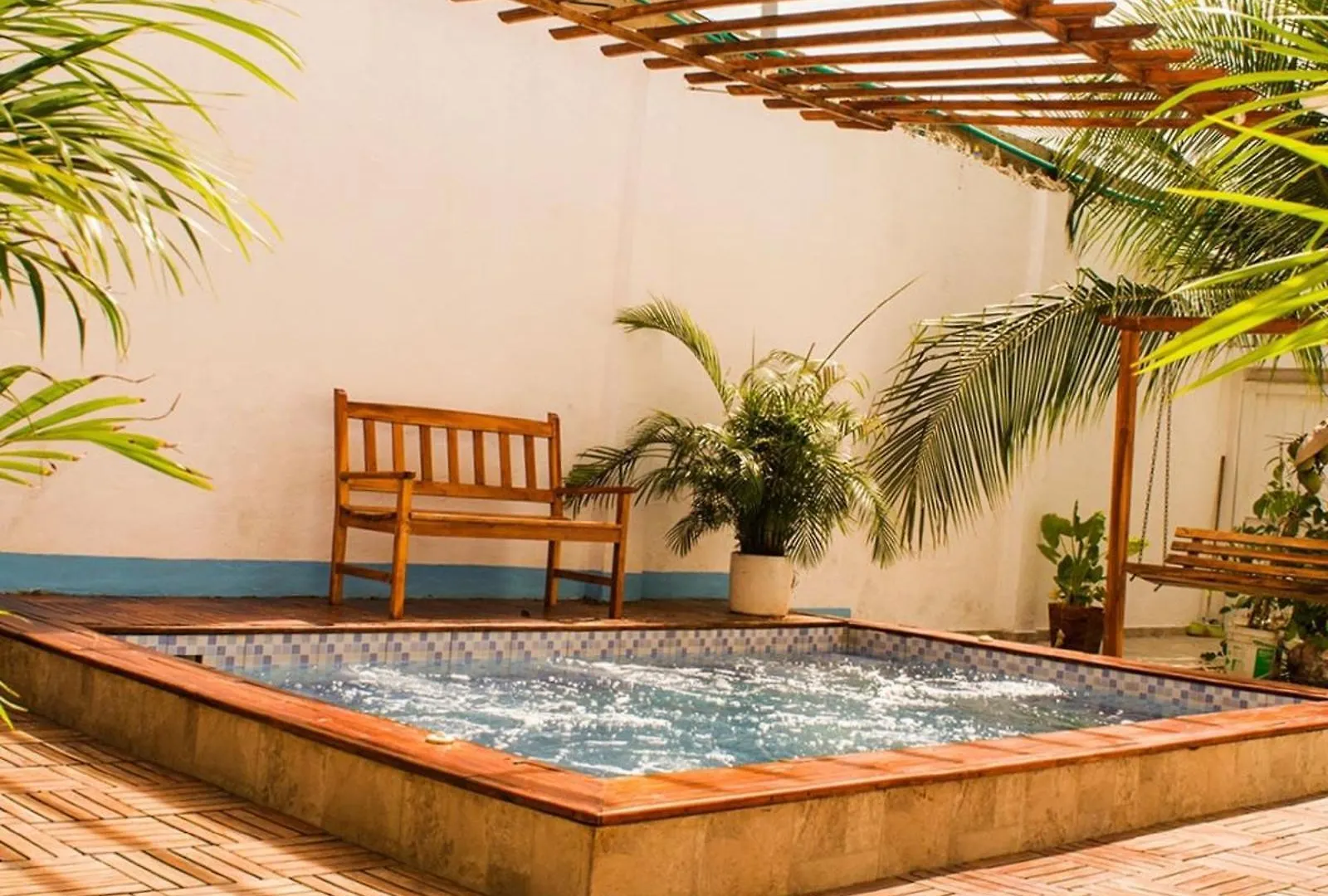 Room In Guest Room - Hb3 Room In La Boquilla Cartaena With Air Conditioning And Jacuzzi Cartagène Maison d'hôtes